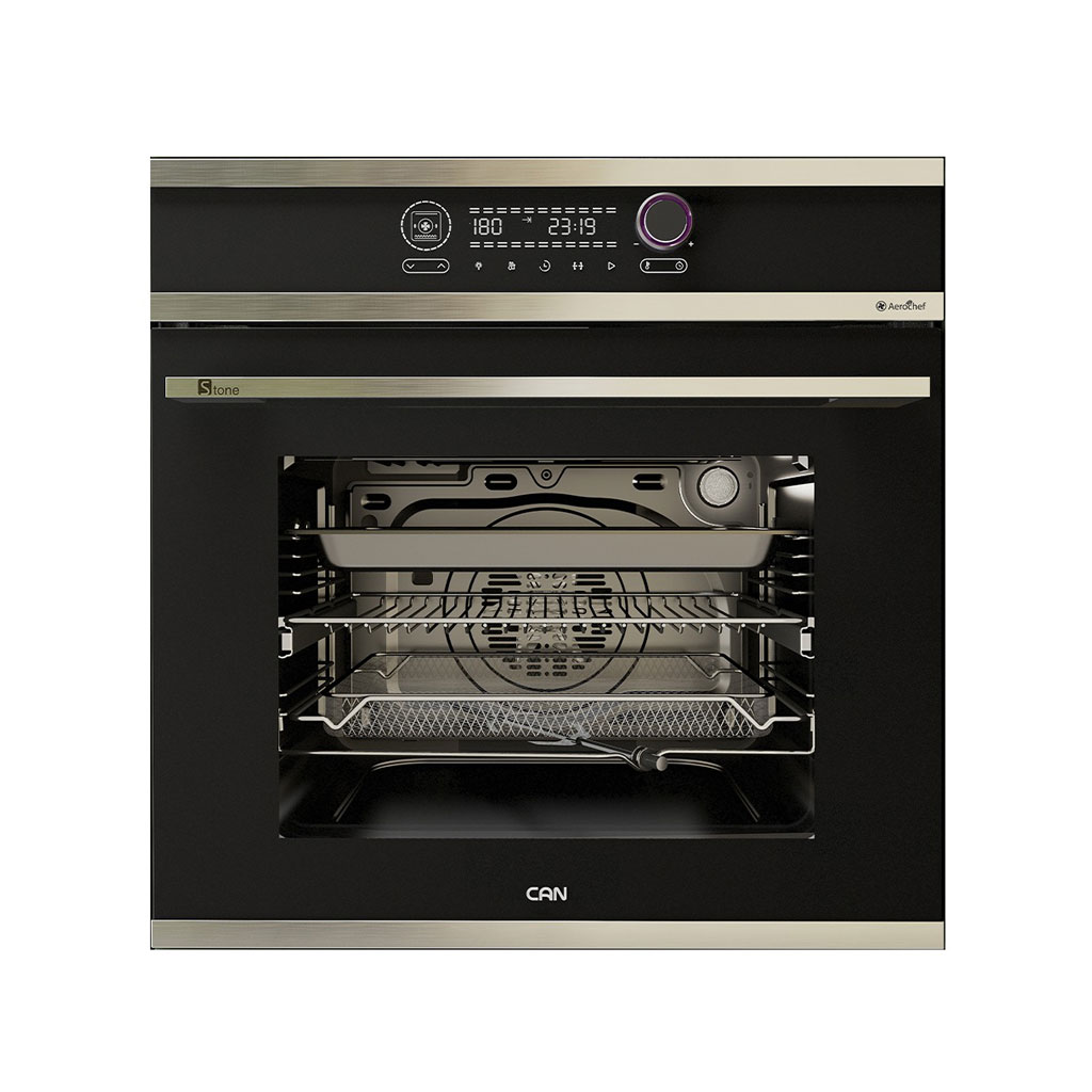 فر توکار برقی کن مدل استون استیل STONE M