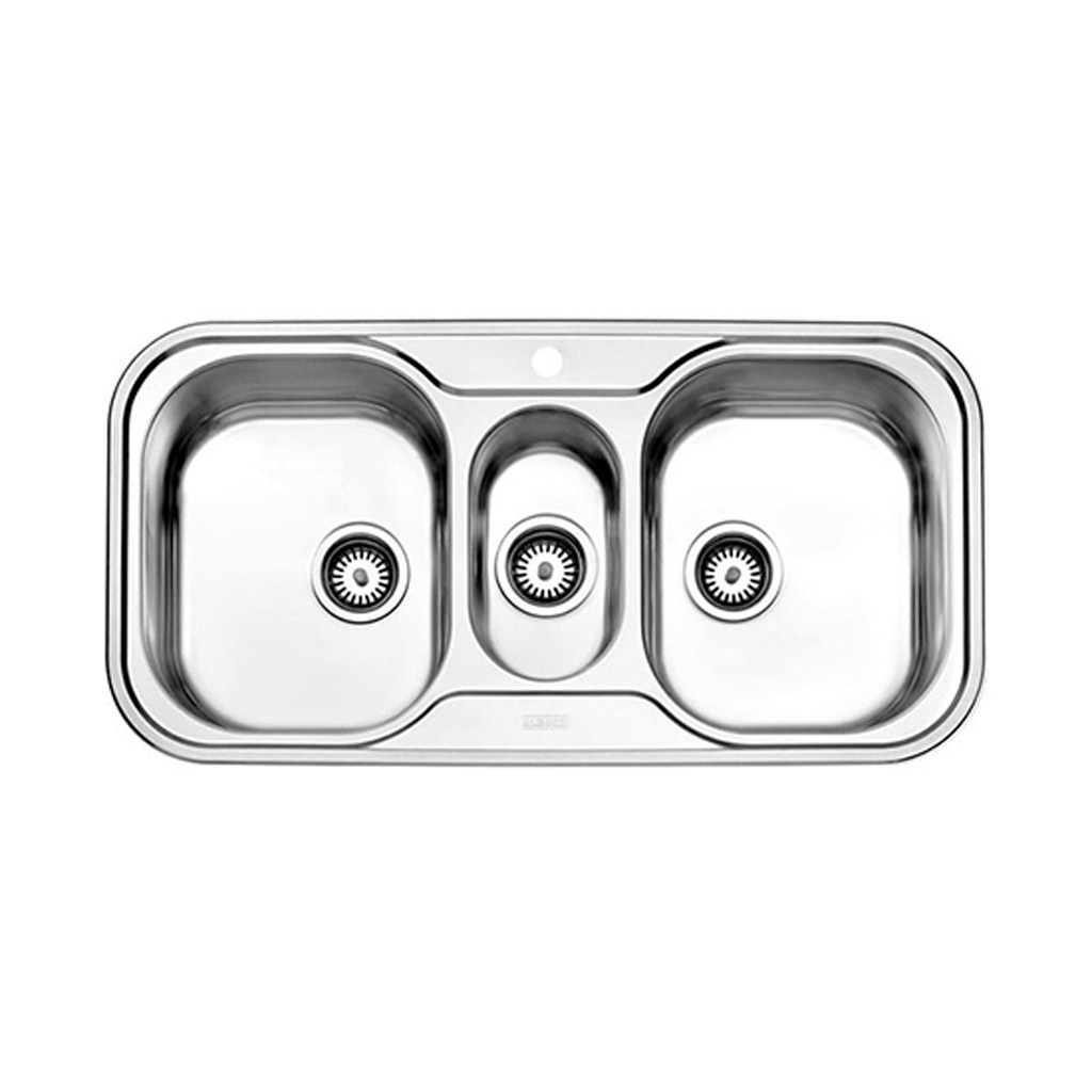 سینک استیل البرز کد 520  توکار