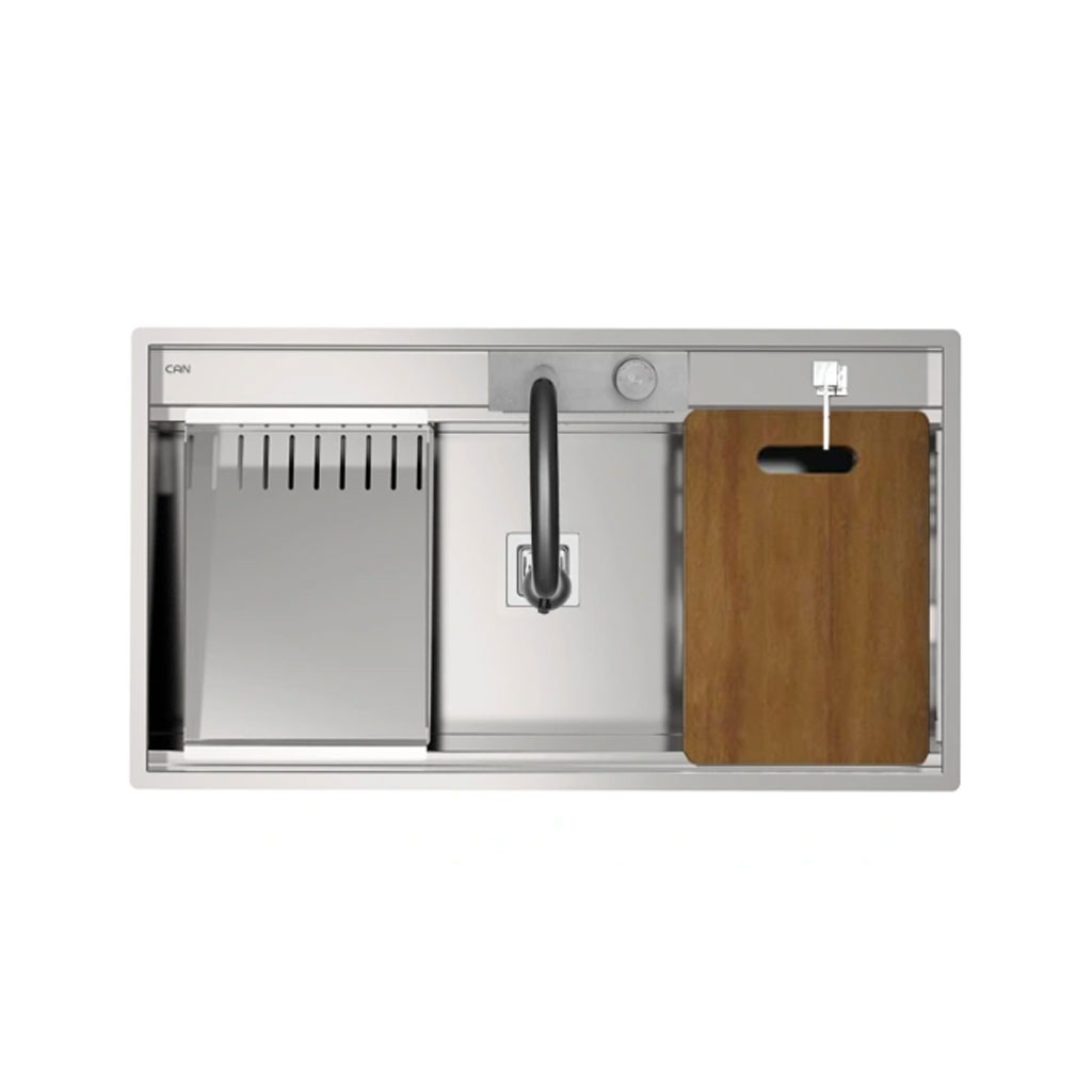 سینک کن مدل BCN 304 و شیر آبشاری