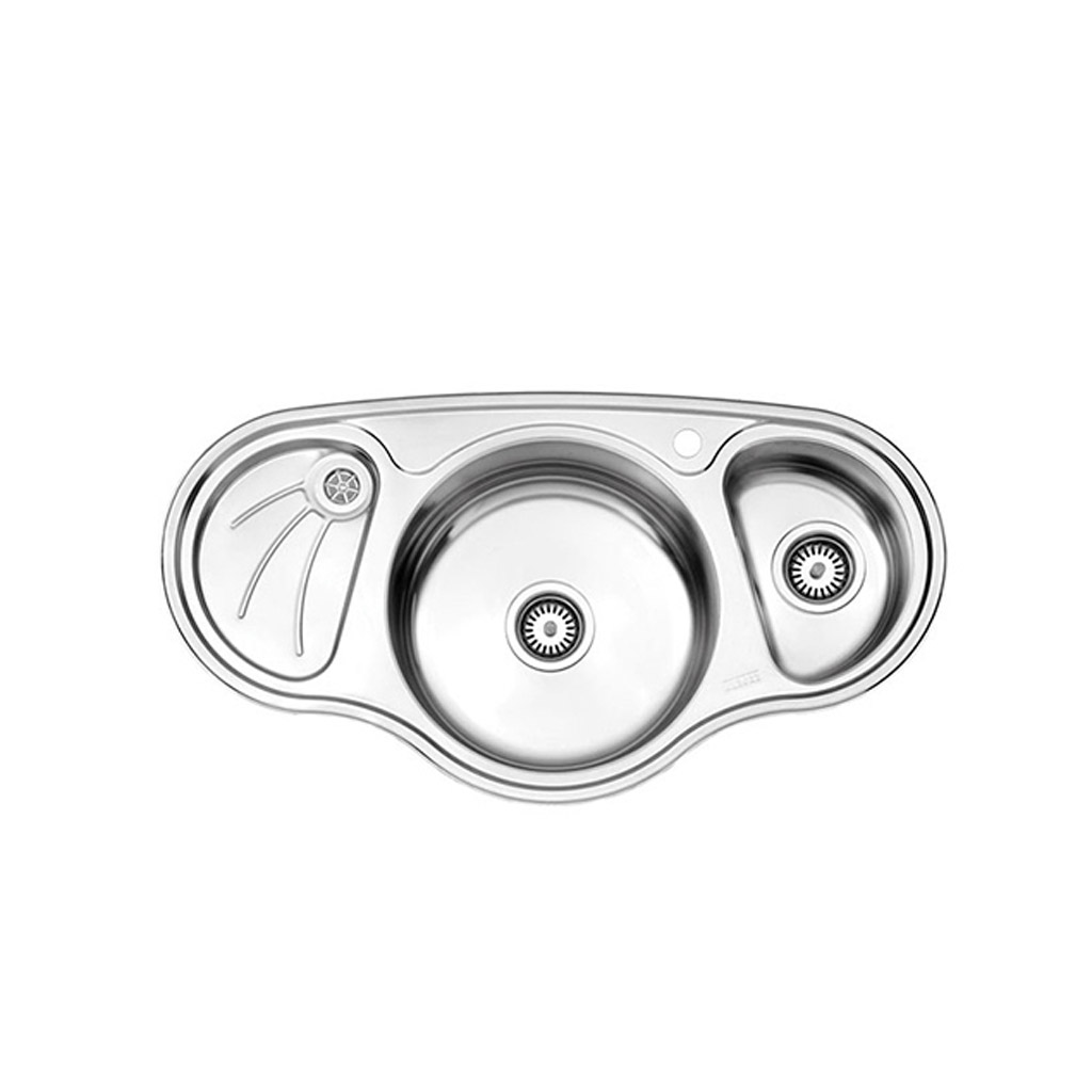 سینک استیل البرز  کد 754 توکار
