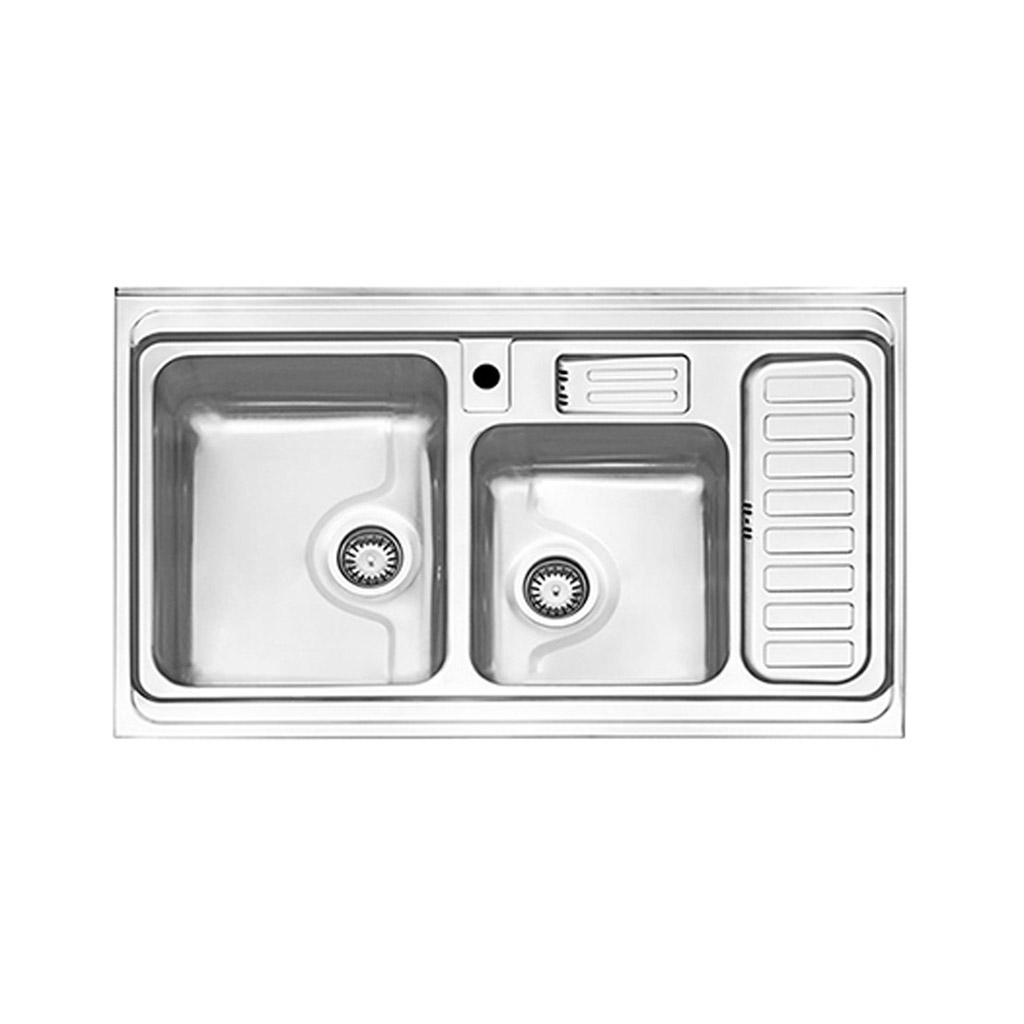 سینک استیل البرز کد 812 روکار