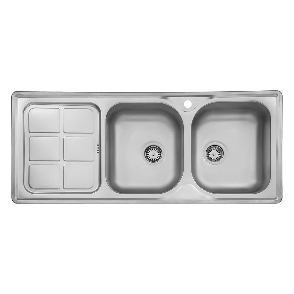 سینک استیل البرز کد 215 توکار