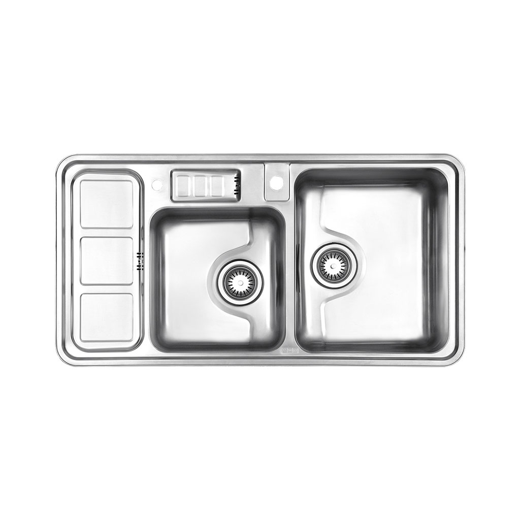 سینک استیل البرز 813 توکار