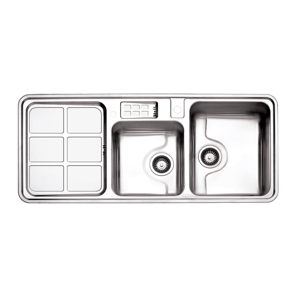 سینک استیل البرز مدل 815 توکار