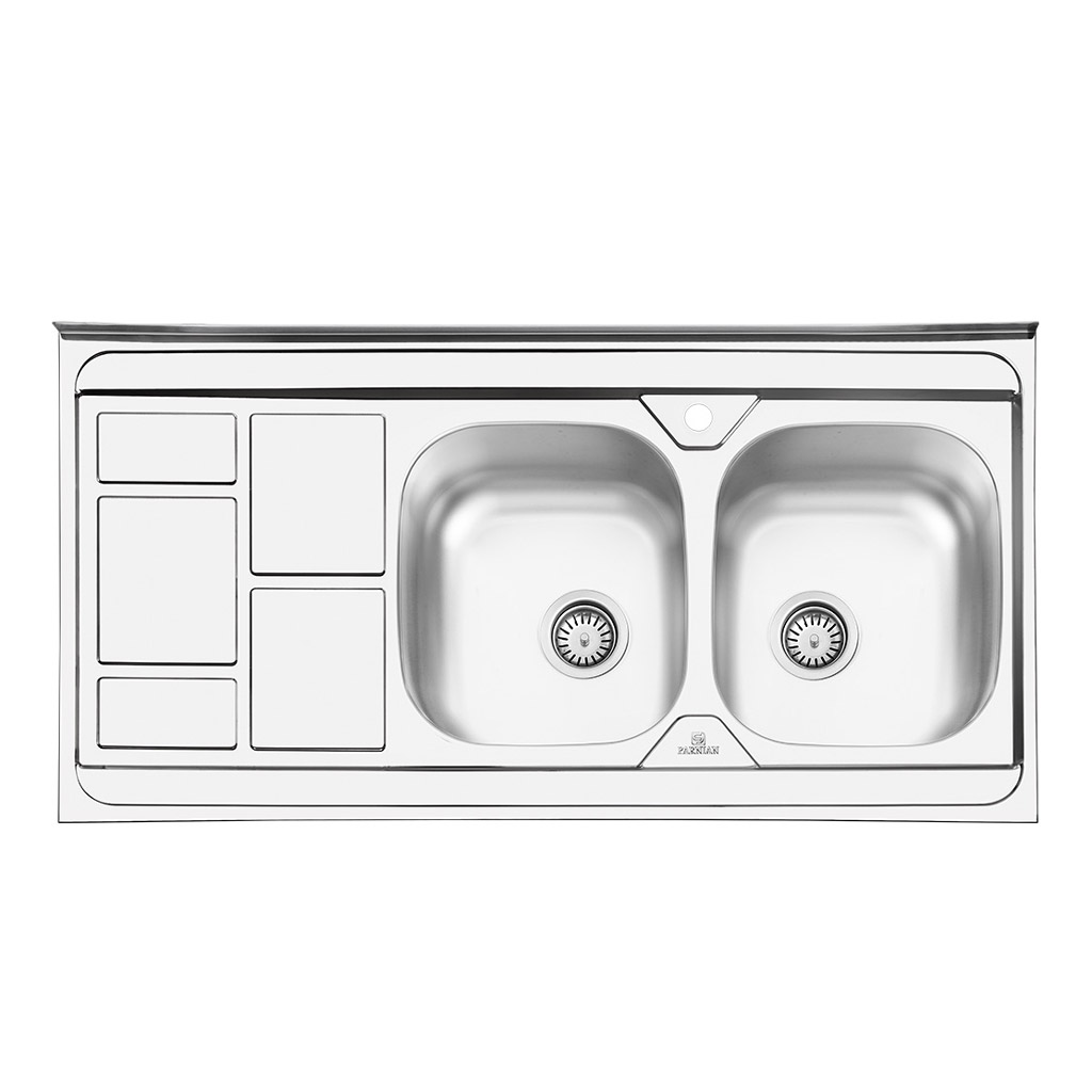 سینک پرنیان استیل مدل PS 2107