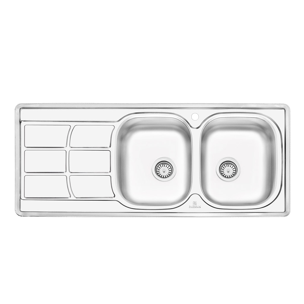 سینک توکار پرنیان استیل مدل PS 2209