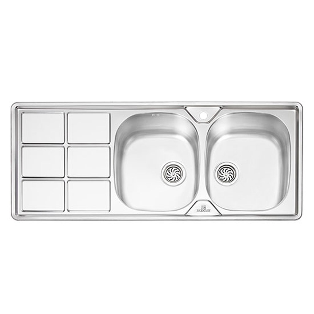 سینک پرنیان استیل Ps 1224 توکار