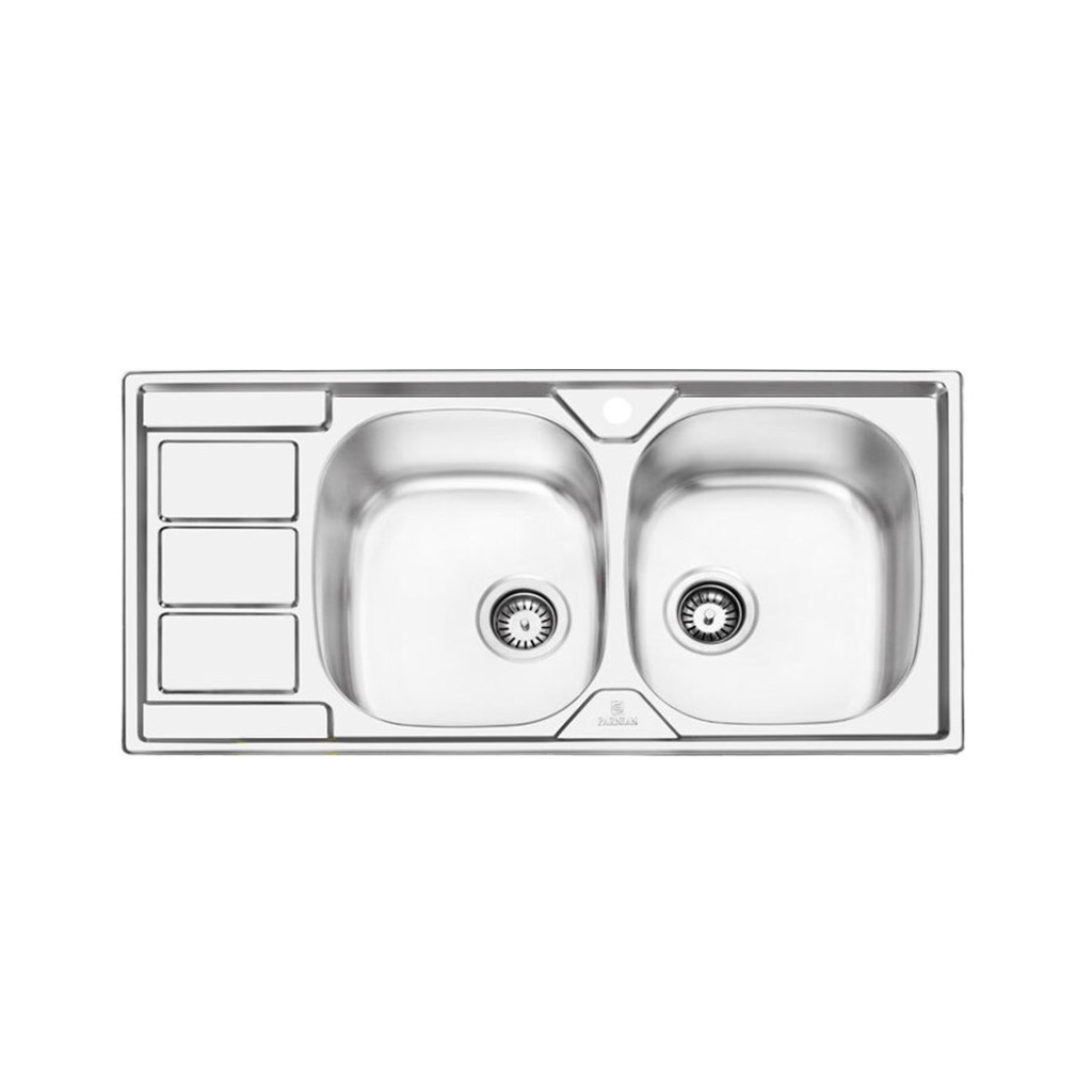 سینک پرنیان استیل مدل PS1217 توکار