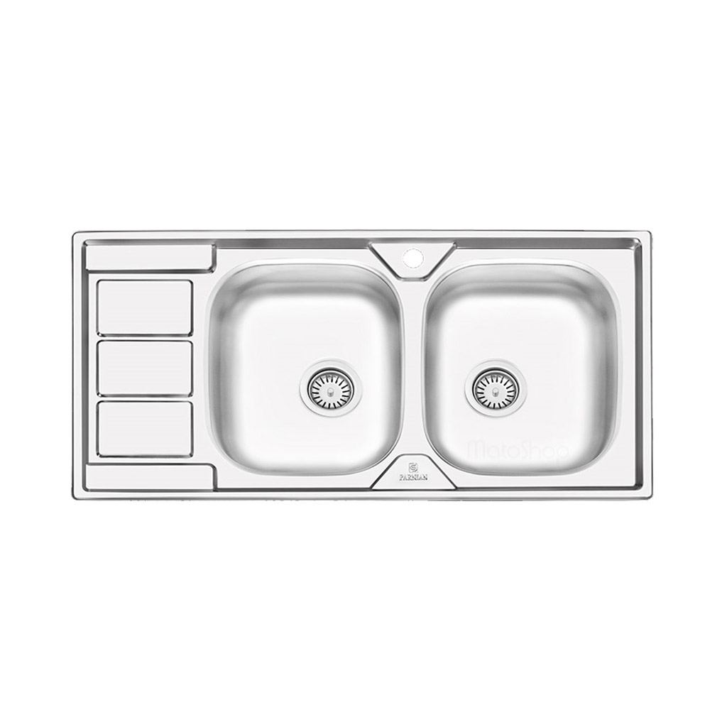 سینک پرنیان استیل مدل PS 2211 (نیمه فانتزی توکار)