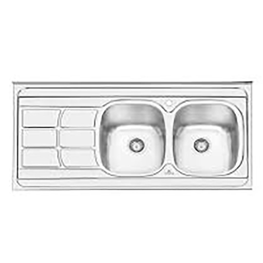 سینک روکار پرنیان استیل مدل PS2110