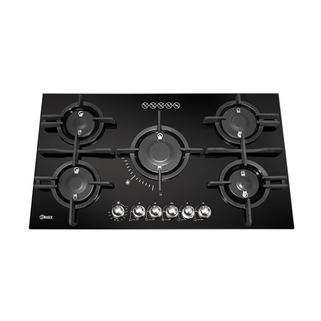 اجاق گاز صفحه ای سینجر 5 شعله مدل DG500